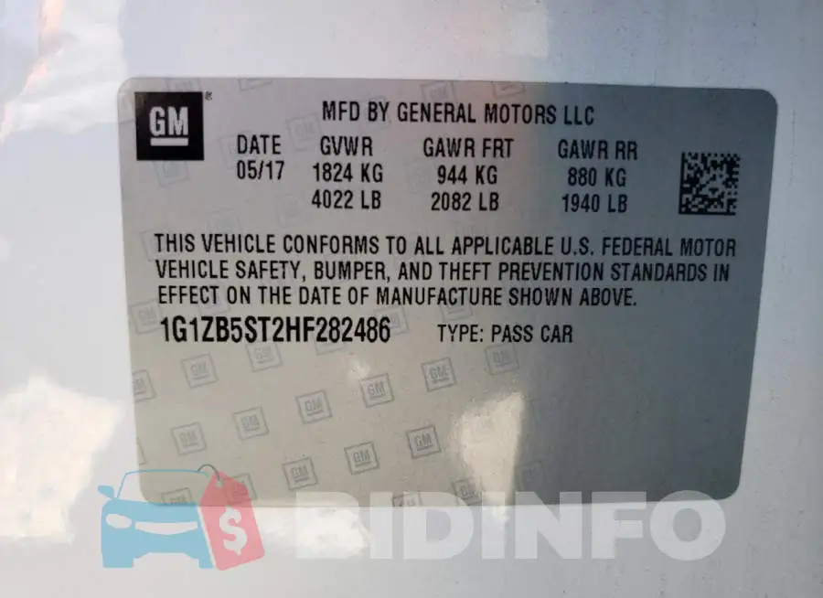 1G1ZB5ST2HF282486 Photo# 12
