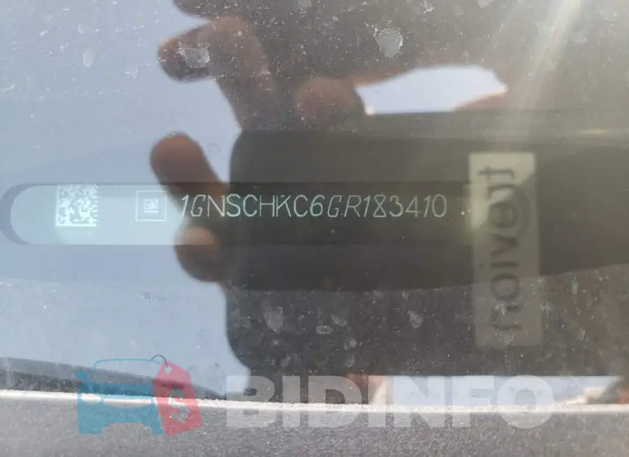1GNSCHKC6GR183410 Photo# 13