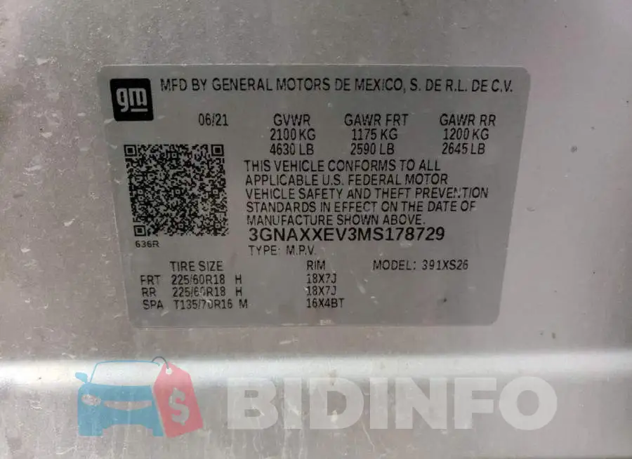 3GNAXXEV3MS178729 Photo# 12