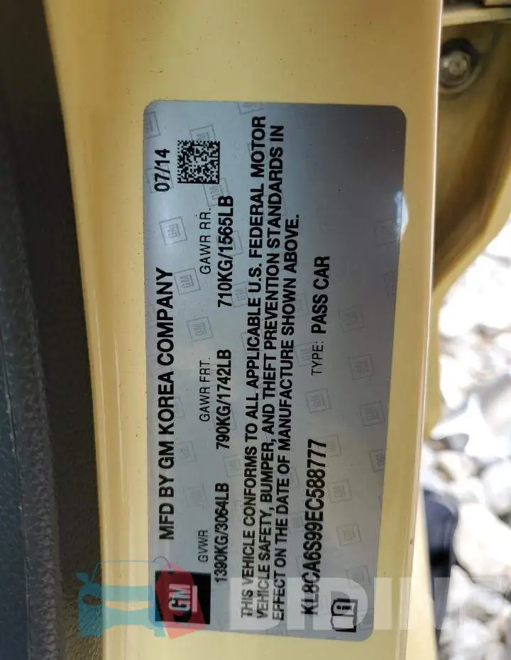 KL8CA6S99EC588777 Photo# 12