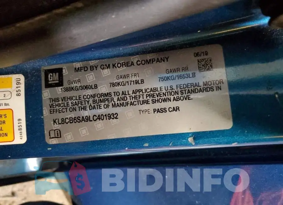 KL8CB6SA9LC401932 Photo# 12