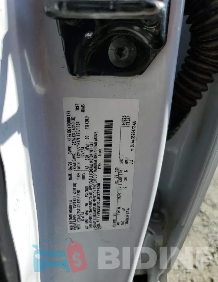 1FT7W2BT0LED77600 Photo# 12