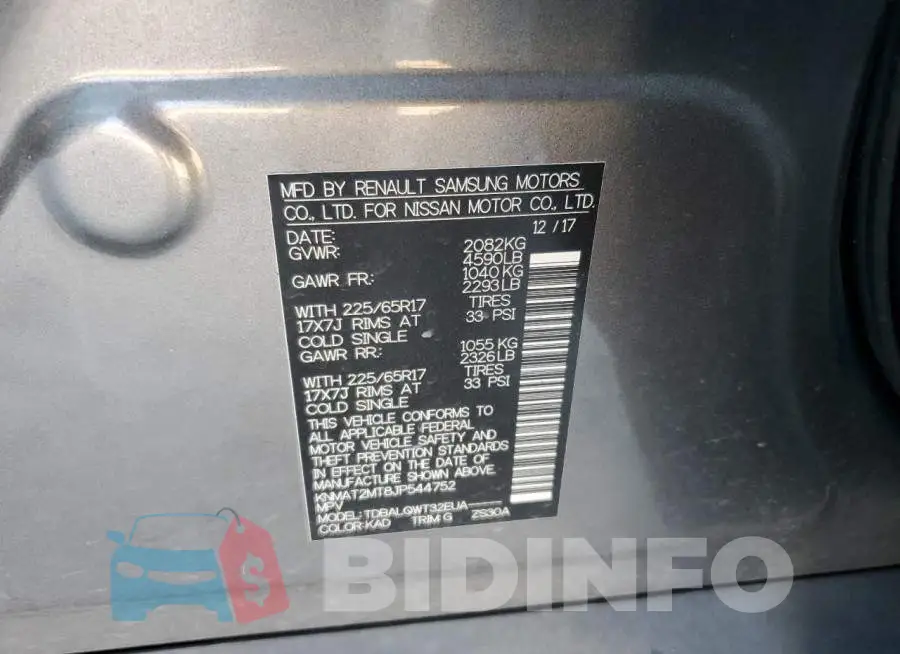 KNMAT2MT8JP544752 Photo# 12