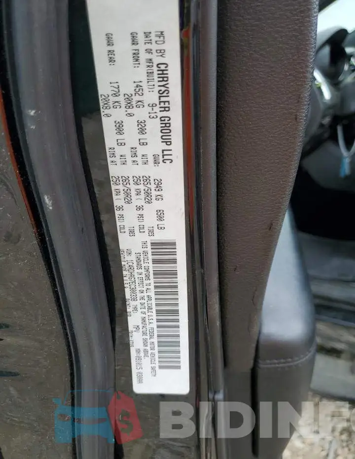 1C4RDHAG7EC300338 Photo# 13