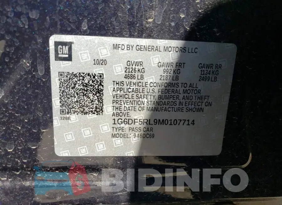 1G6DF5RL9M0107714 Photo# 13