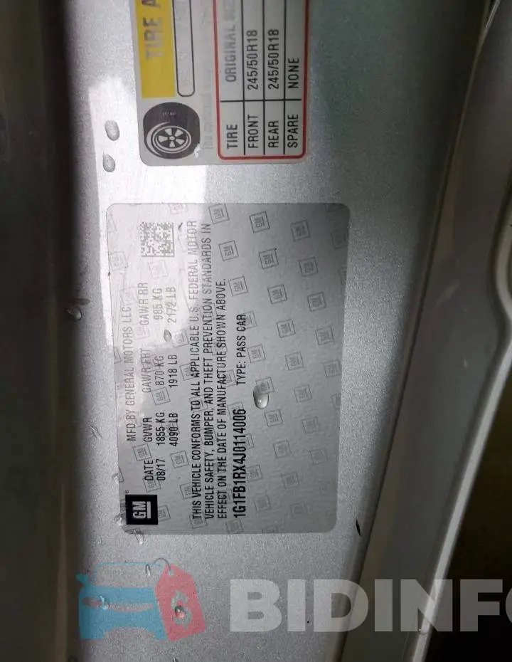 1G1FB1RX4J0114006 Photo# 12