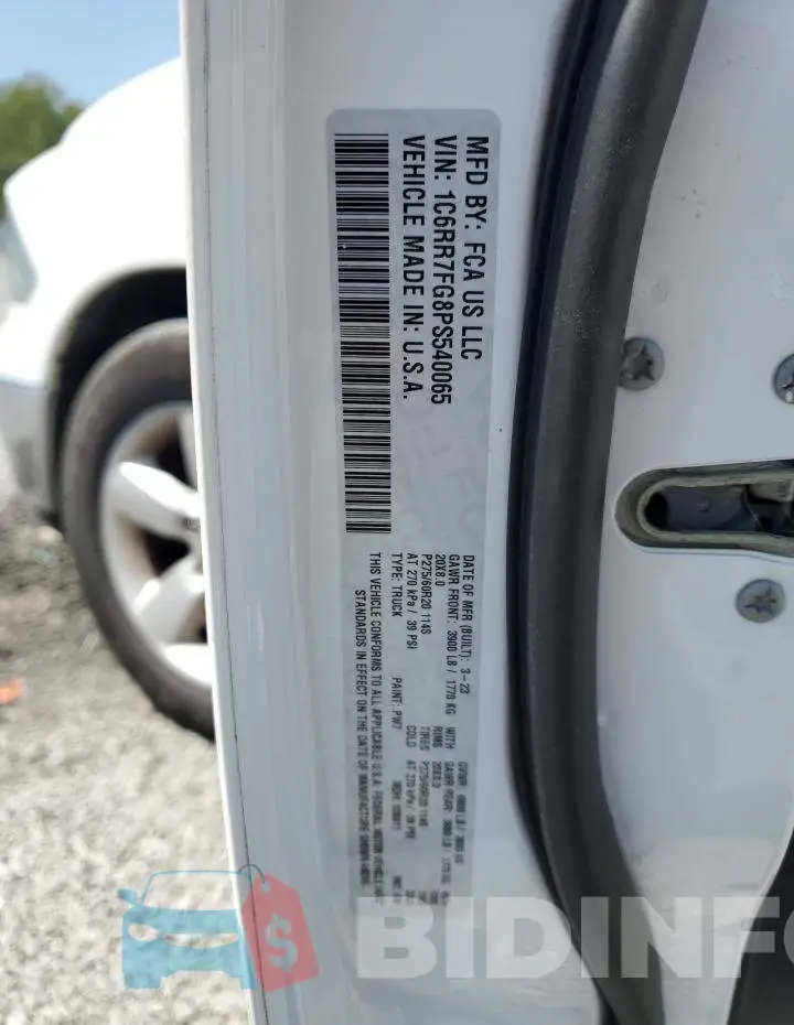 1C6RR7FG8PS540065 Photo# 12