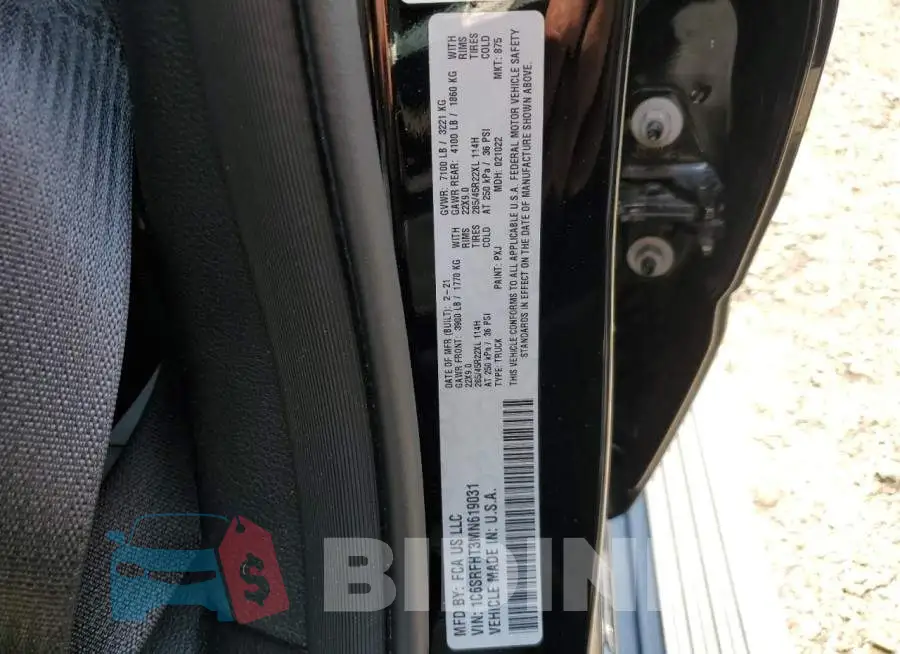 1C6SRFHT3MN619031 Photo# 12