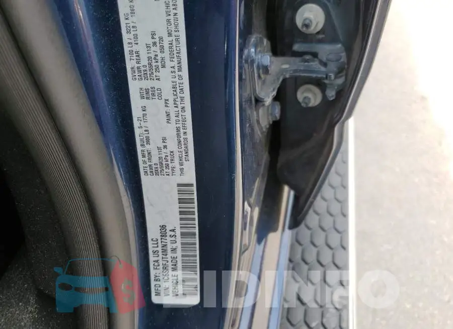1C6SRFJT4MN778036 Photo# 12