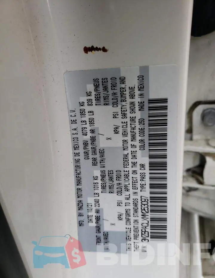 3MZBPACLXMM253097 Photo# 13