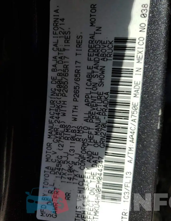 3TMKU4HN0FM044347 Photo# 12