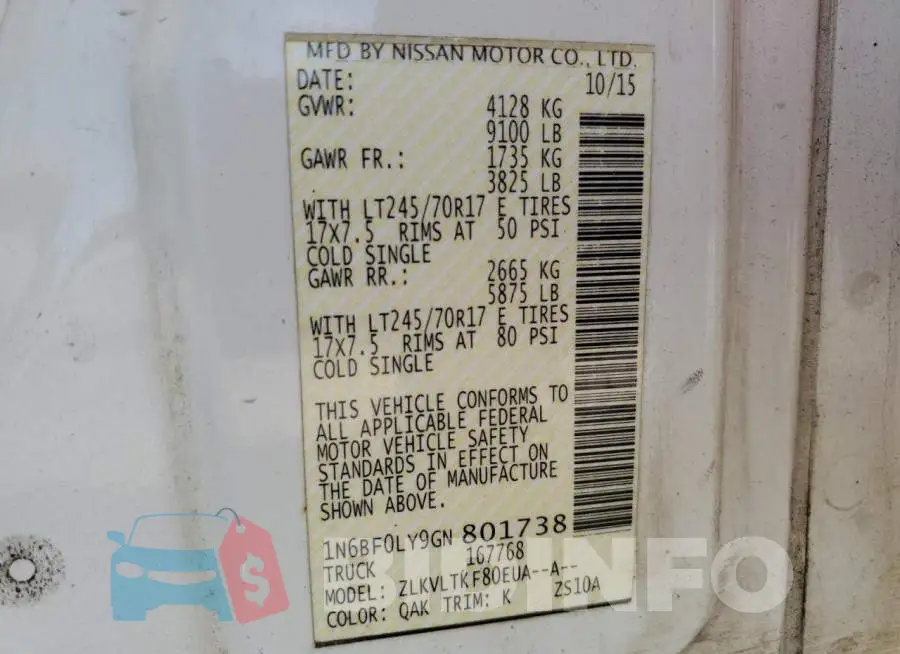 1N6BF0LY9GN801738 Photo# 13