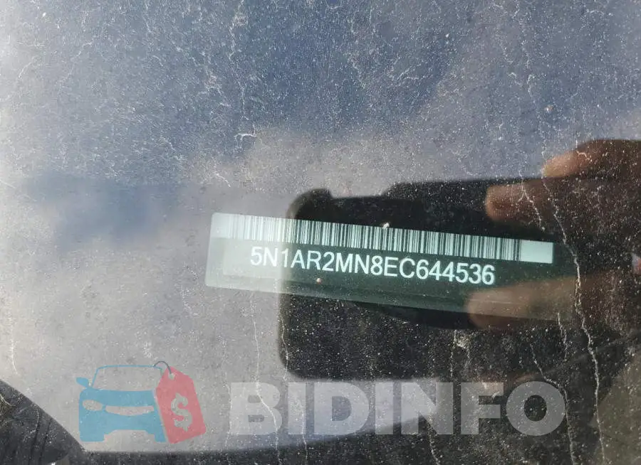5N1AR2MN8EC644536 Photo# 13