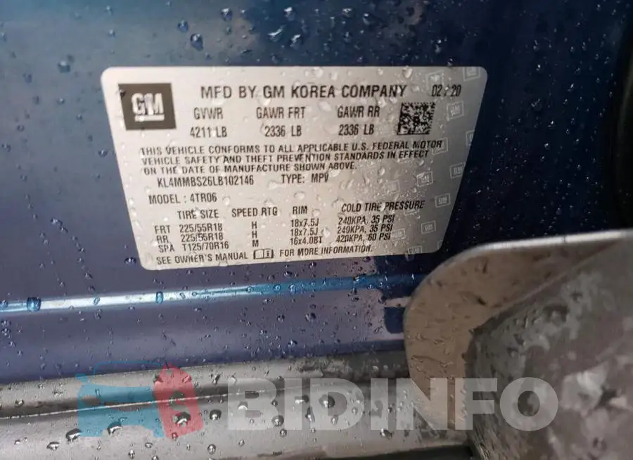 KL4MMBS26LB102146 Photo# 13