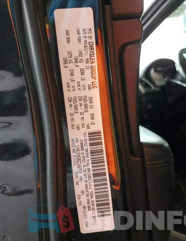 1C4RJFAG3EC142710 Photo# 12