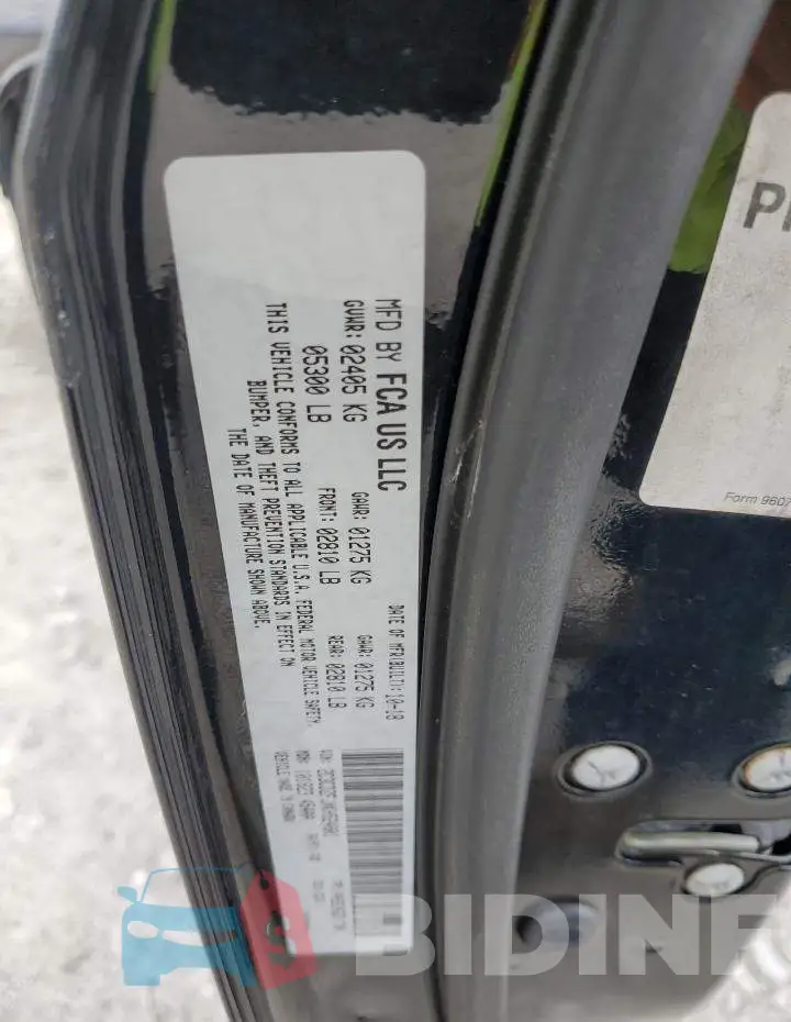 2C3CDZFJXKH524801 Photo# 13