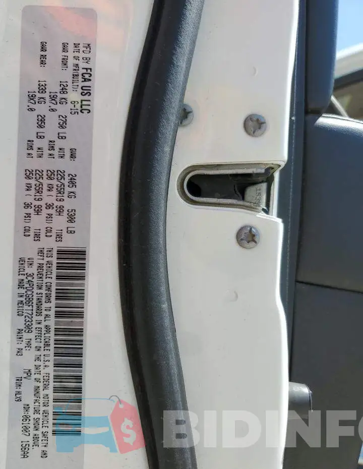 3C4PDCGB6FT723309 Photo# 13