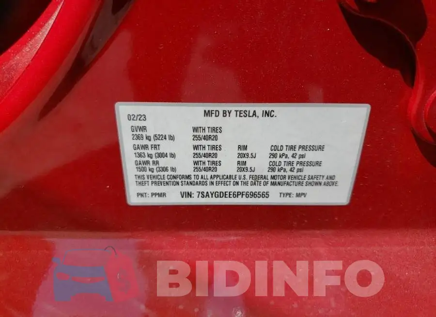 7SAYGDEE6PF696565 Photo# 13