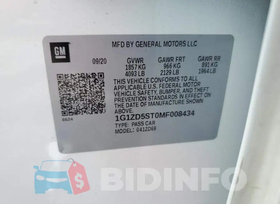 1G1ZD5ST0MF008434 Photo# 12