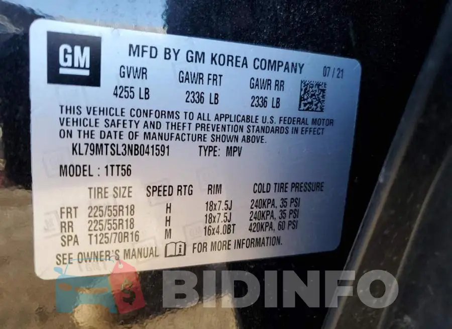 KL79MTSL3NB041591 Photo# 12