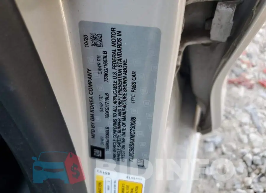 KL8CB6SAXMC730088 Photo# 13
