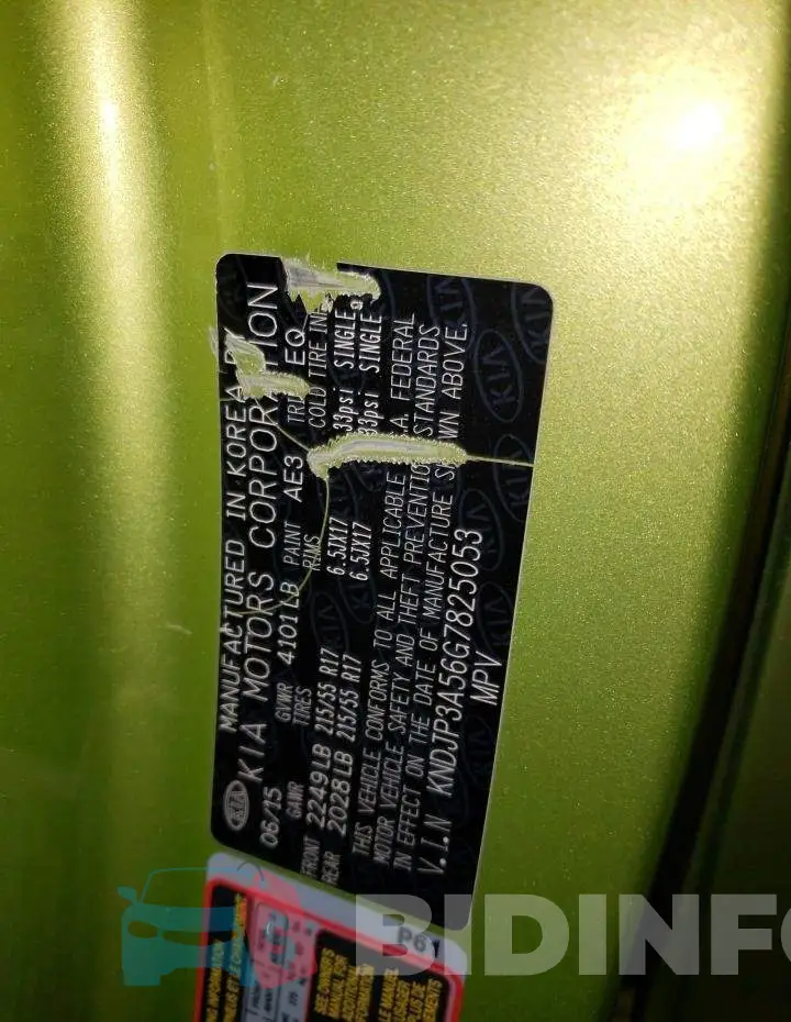 KNDJP3A56G7825053 Photo# 13