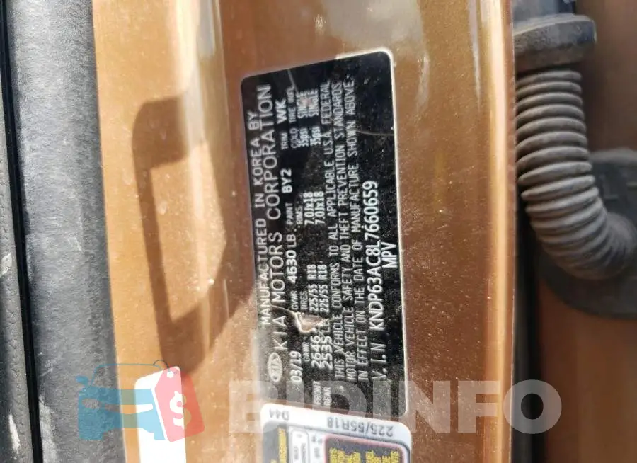 KNDP63AC8L7660659 Photo# 13