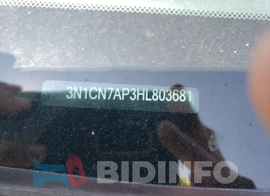 3N1CN7AP3HL803681 Photo# 12