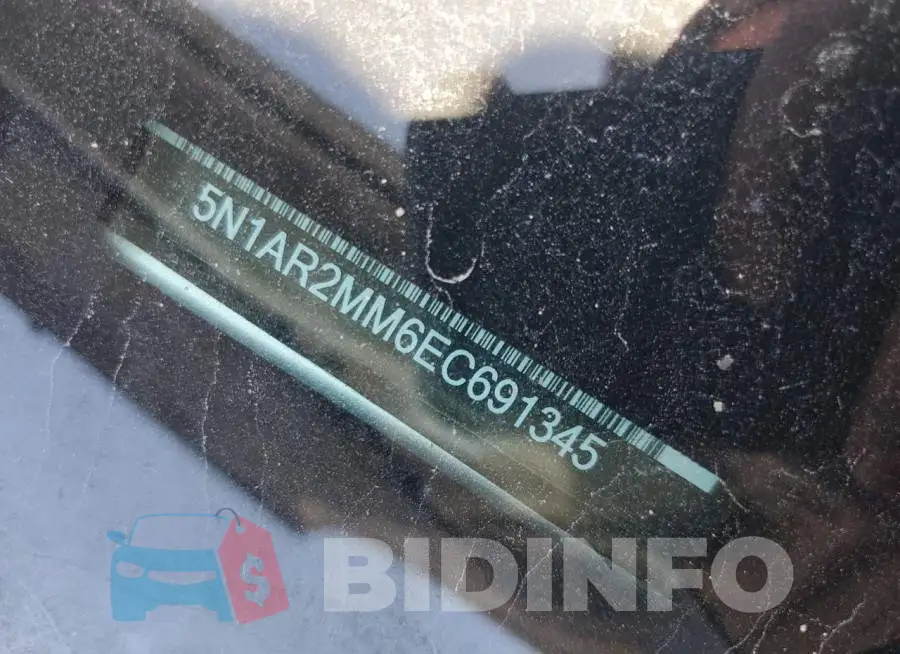 5N1AR2MM6EC691345 Photo# 13