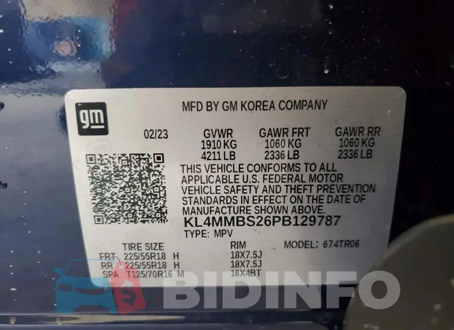 KL4MMBS26PB129787 Photo# 14