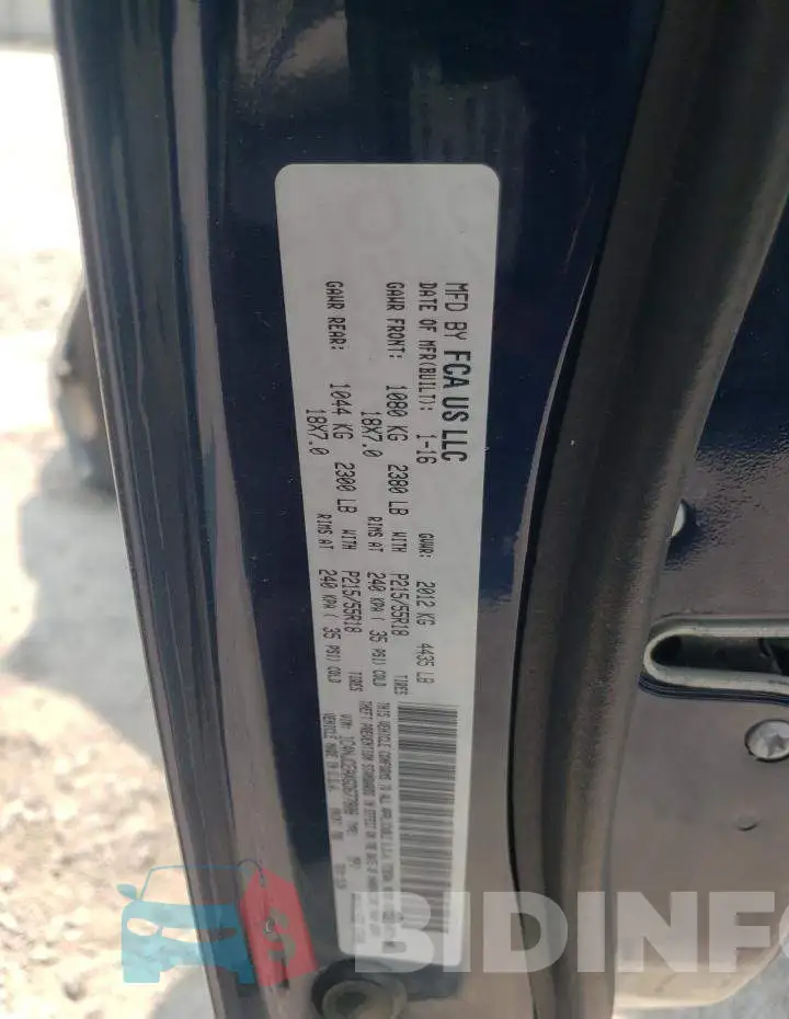 1C4NJCEAXGD677808 Photo# 13