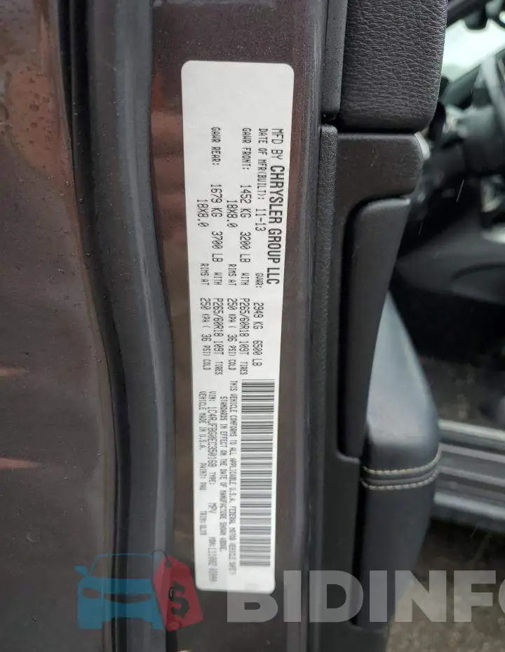 1C4RJFBG0EC350168 Photo# 14