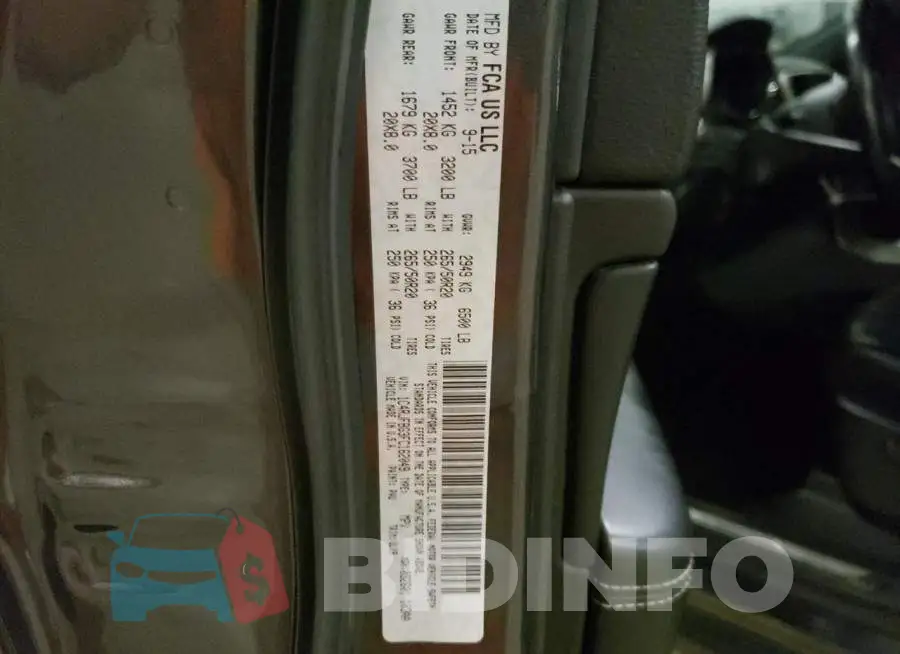1C4RJFBG3FC162049 Photo# 12