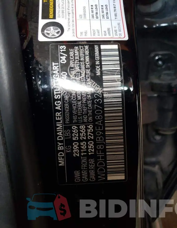 WDDHF8JB9EA807320 Photo# 12