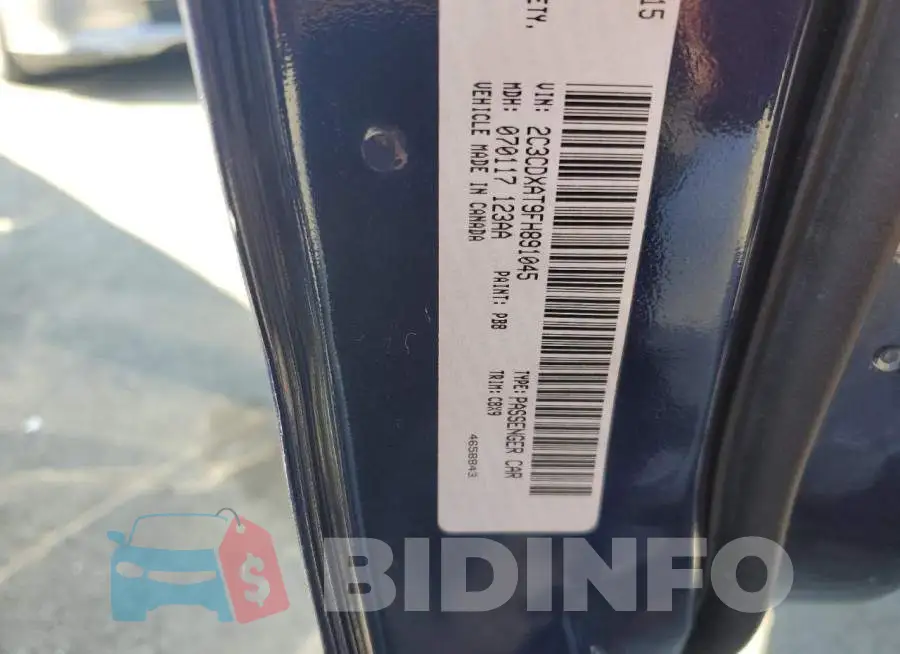 2C3CDXAT9FH891045 Photo# 12