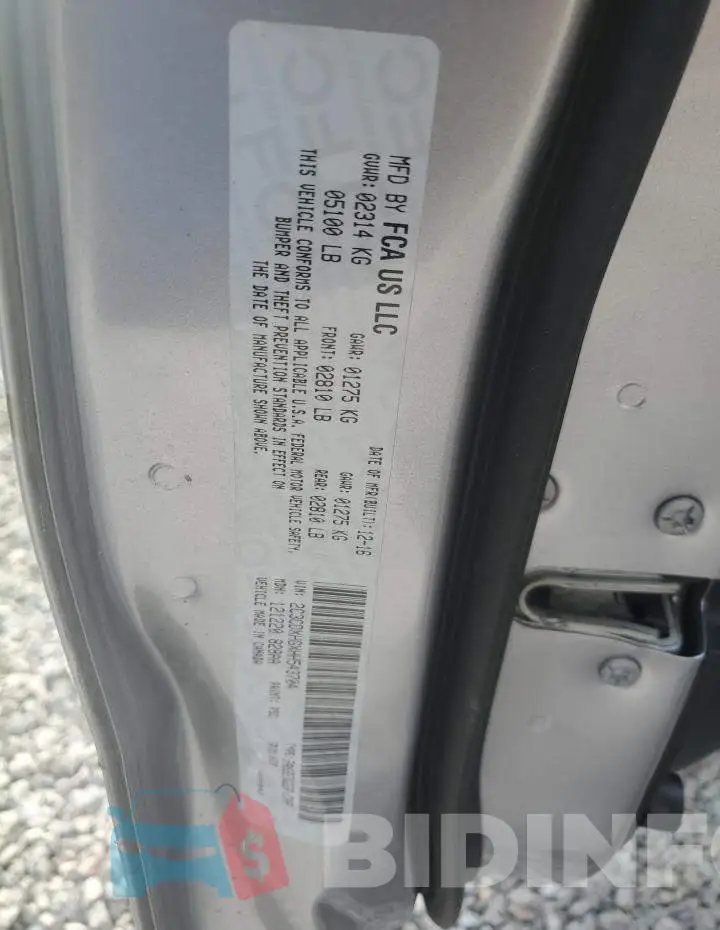 2C3CDXHGXHH543704 Photo# 12