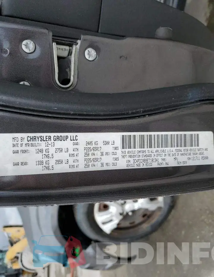 3C4PDCAB9ET181341 Photo# 13