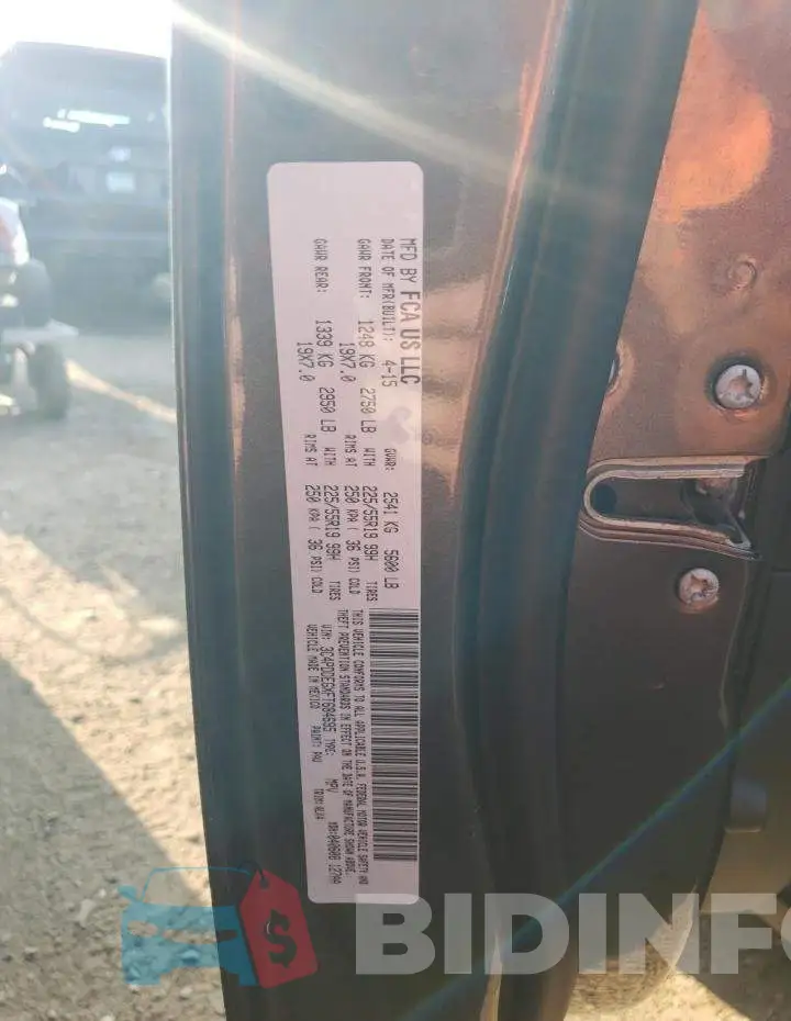 3C4PDDEGXFT684695 Photo# 13