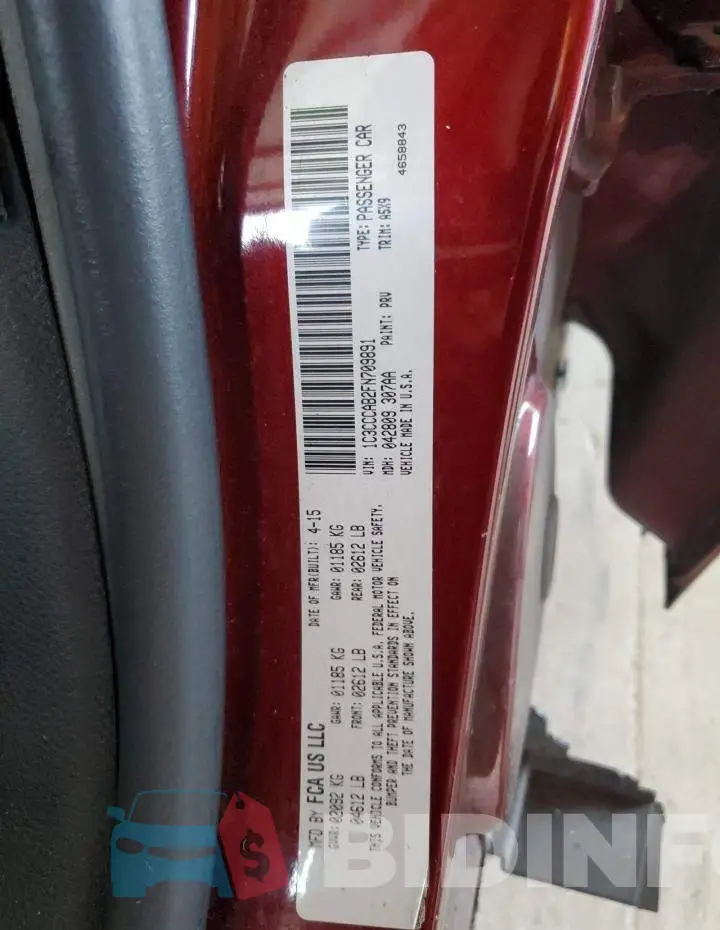 1C3CCCAB2FN709891 Photo# 12