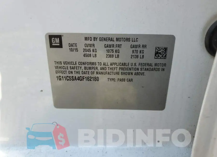 1G11C5SA4GF162180 Photo# 12