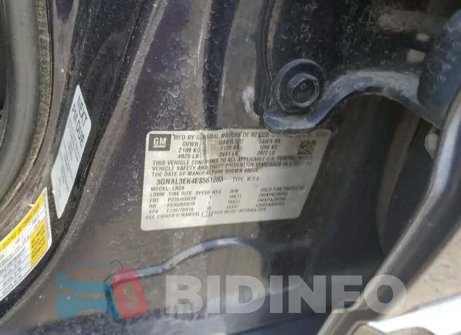 3GNAL3EK4ES561283 Photo# 12
