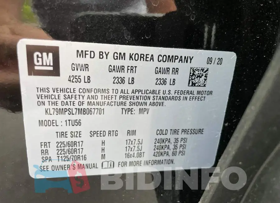 KL79MPSL7MB067701 Photo# 10