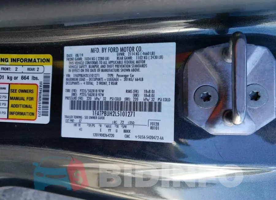 1FATP8UH2L5101271 Photo# 13