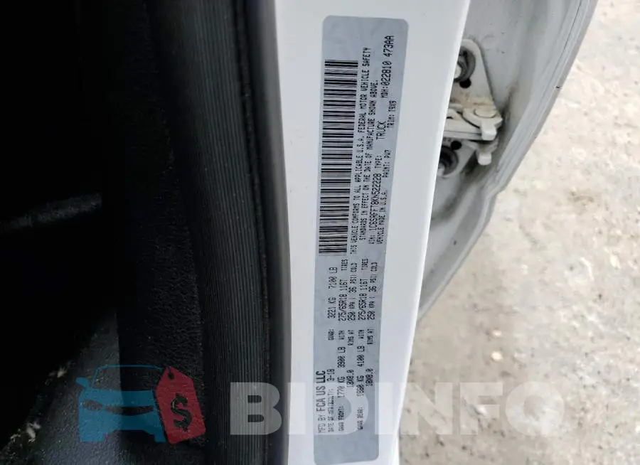 1C6SRFFT8KN522228 Photo# 12