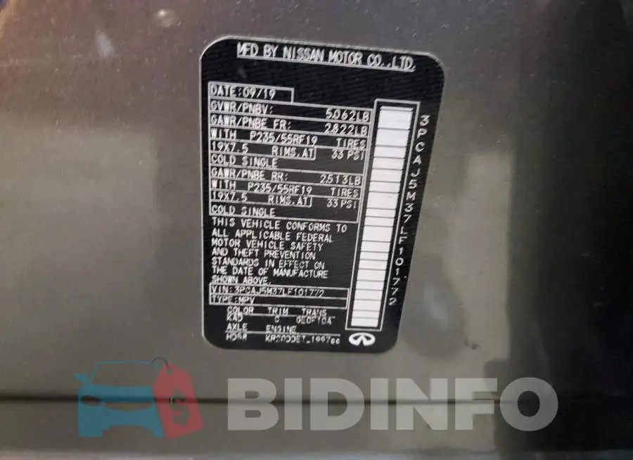 3PCAJ5M37LF101772 Photo# 12
