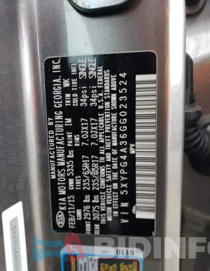 5XYPG4A36GG023524 Photo# 13
