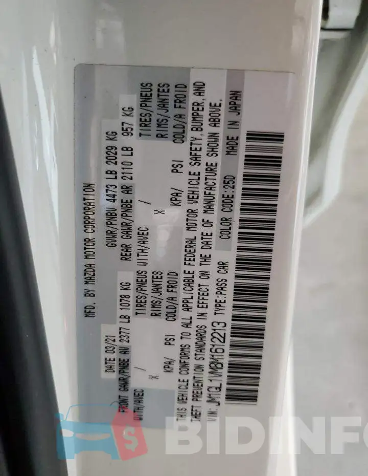 JM1GL1VM8M1612213 Photo# 12