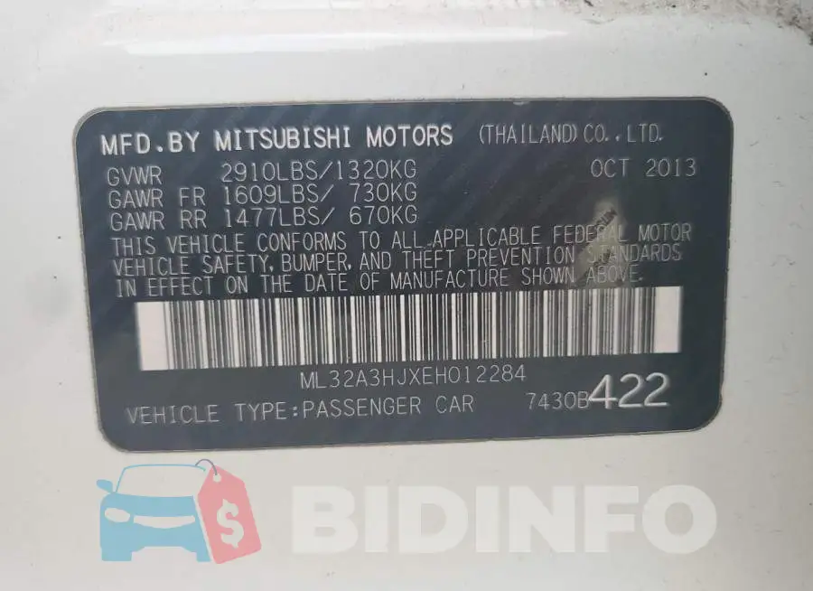 ML32A3HJXEH012284 Photo# 13