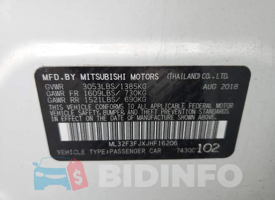 ML32F3FJXJHF16206 Photo# 12