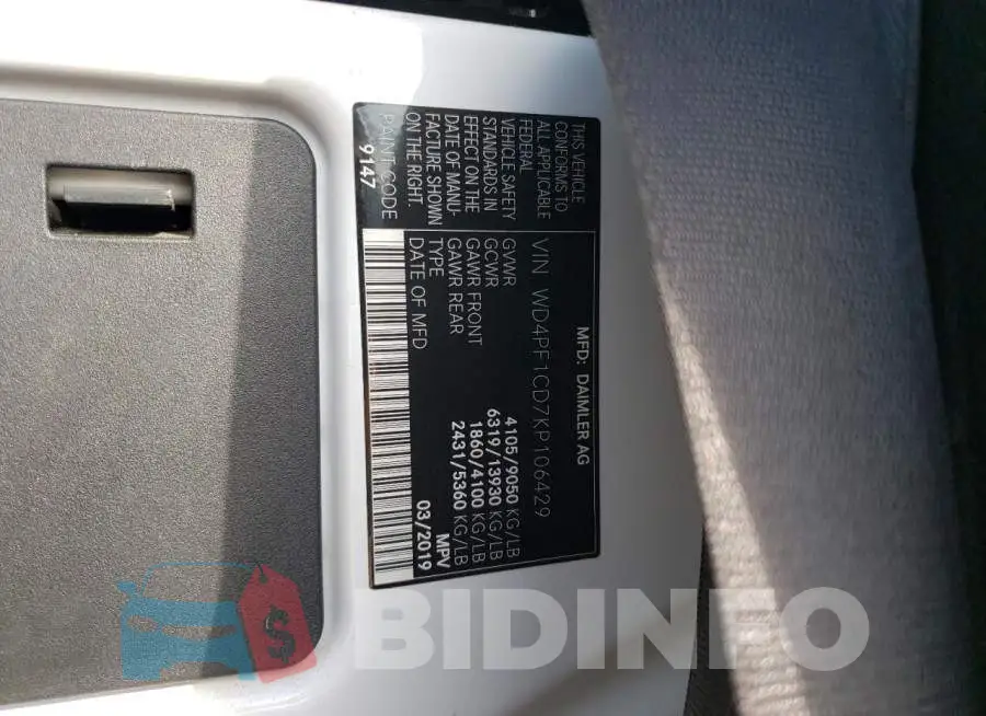 WD4PF1CD7KP106429 Photo# 12
